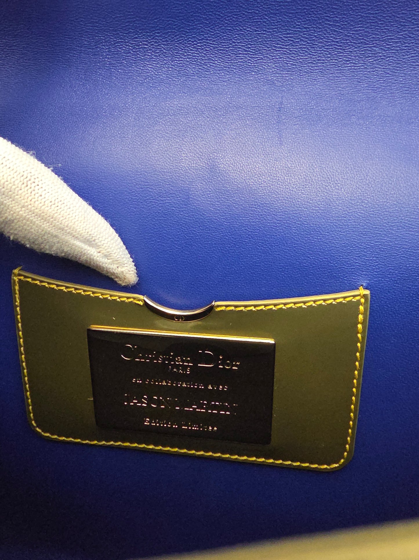 Christian Dior x Jason Martin Limited Edition Gold Clutch ✨