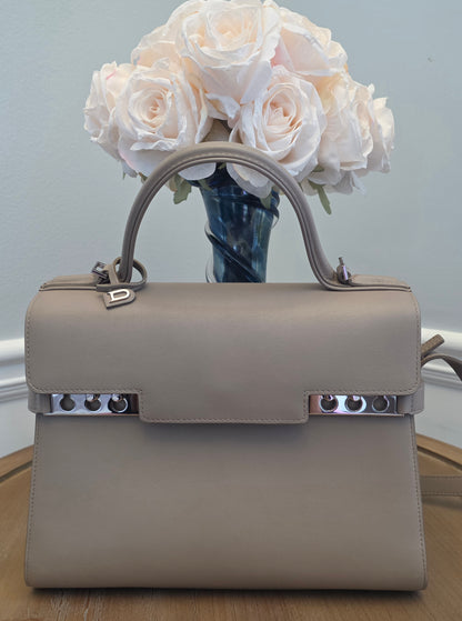 Delvaux Tempête MM in Taupe | Quiet Luxury at Its Finest