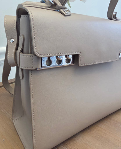 Delvaux Tempête MM in Taupe | Quiet Luxury at Its Finest