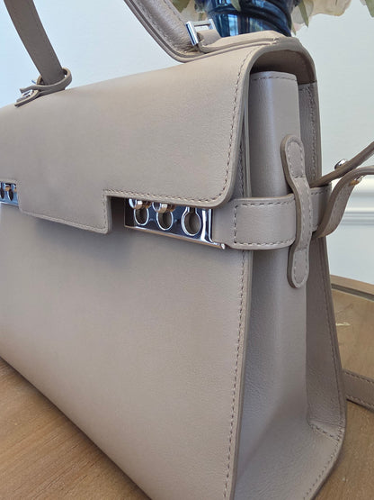 Delvaux Tempête MM in Taupe | Quiet Luxury at Its Finest