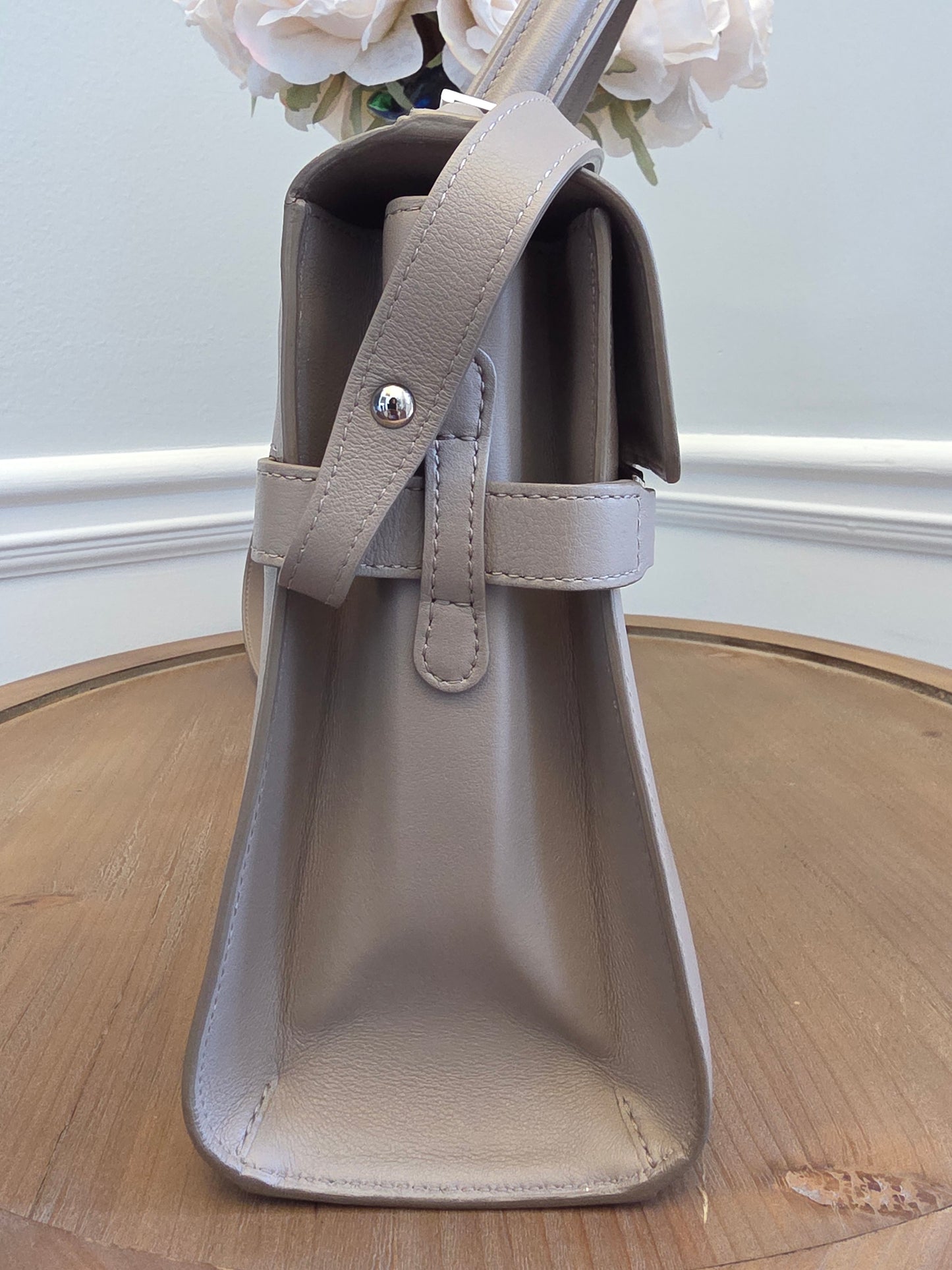 Delvaux Tempête MM in Taupe | Quiet Luxury at Its Finest