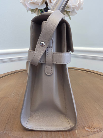 Delvaux Tempête MM in Taupe | Quiet Luxury at Its Finest