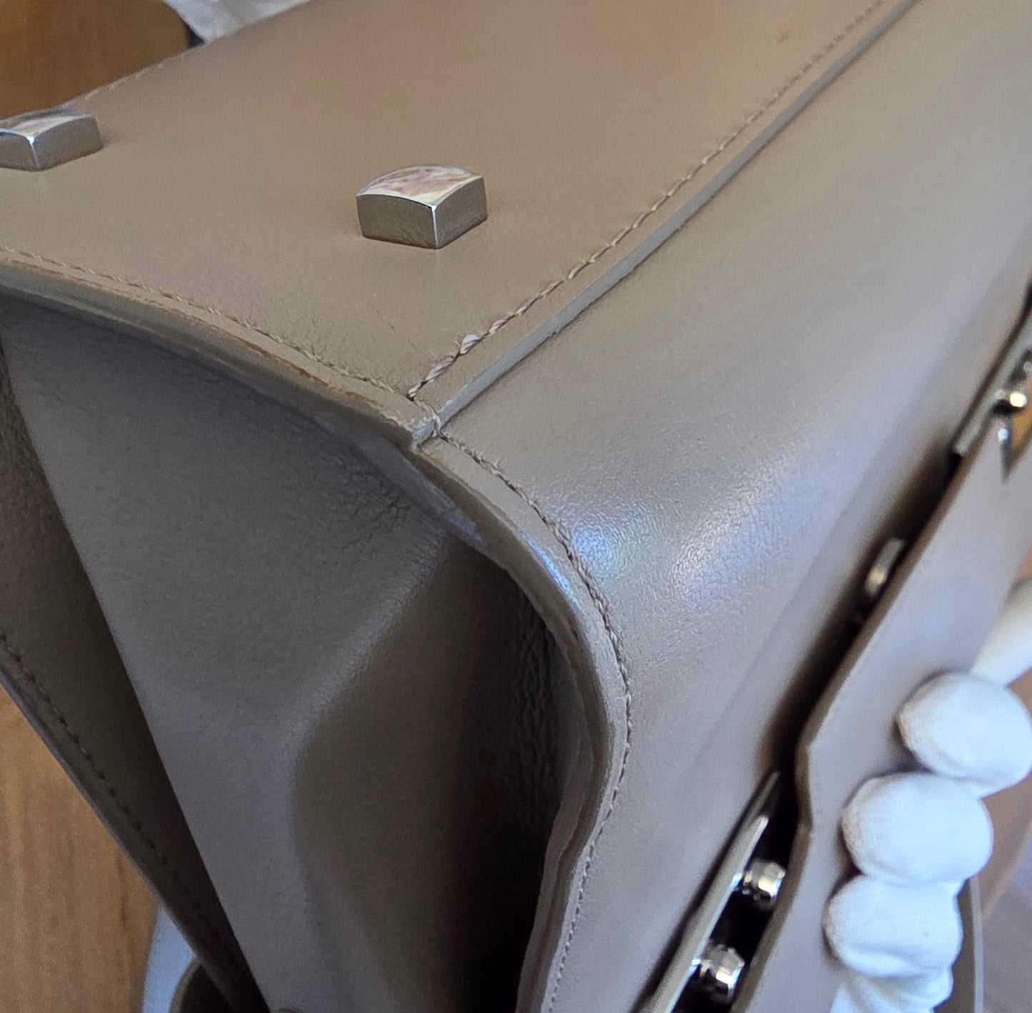 Delvaux Tempête MM in Taupe | Quiet Luxury at Its Finest
