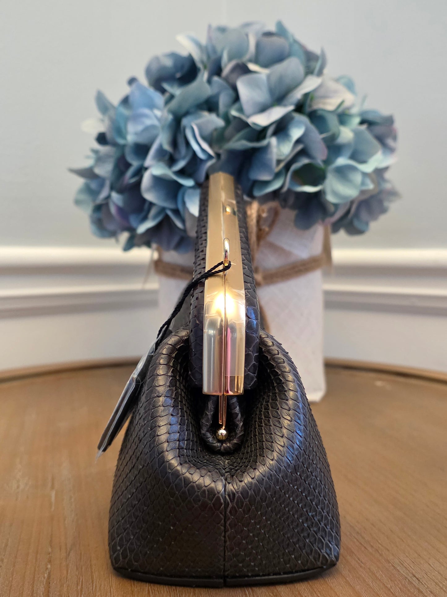Fendi First Small Python Clutch Bag