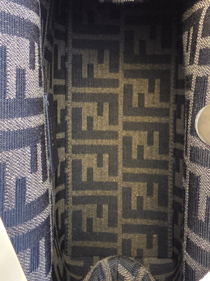 Fendi First Small Python Clutch Bag