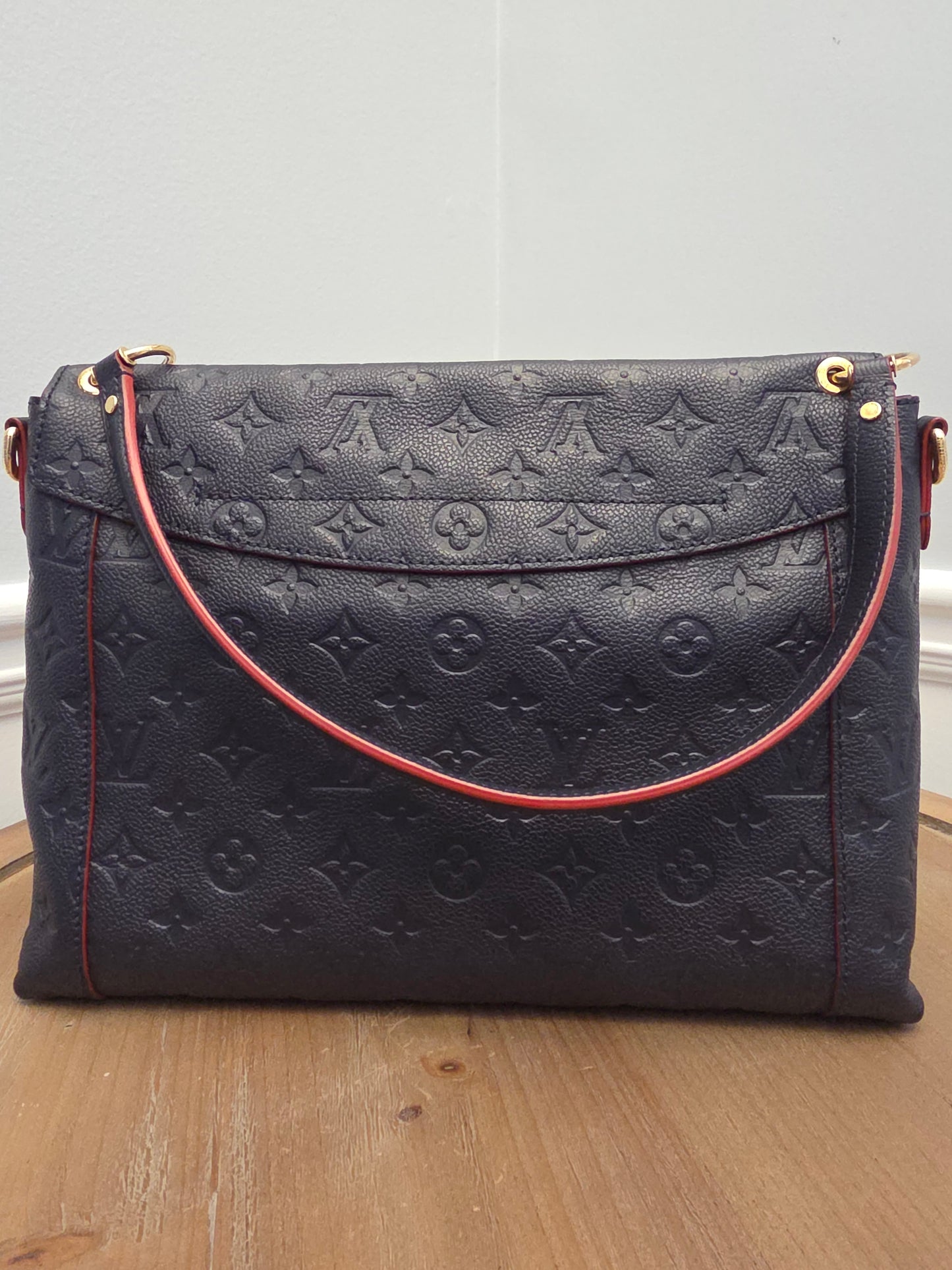 Louis Vuitton Blanche MM — Blue Monogram Empreinte Leather