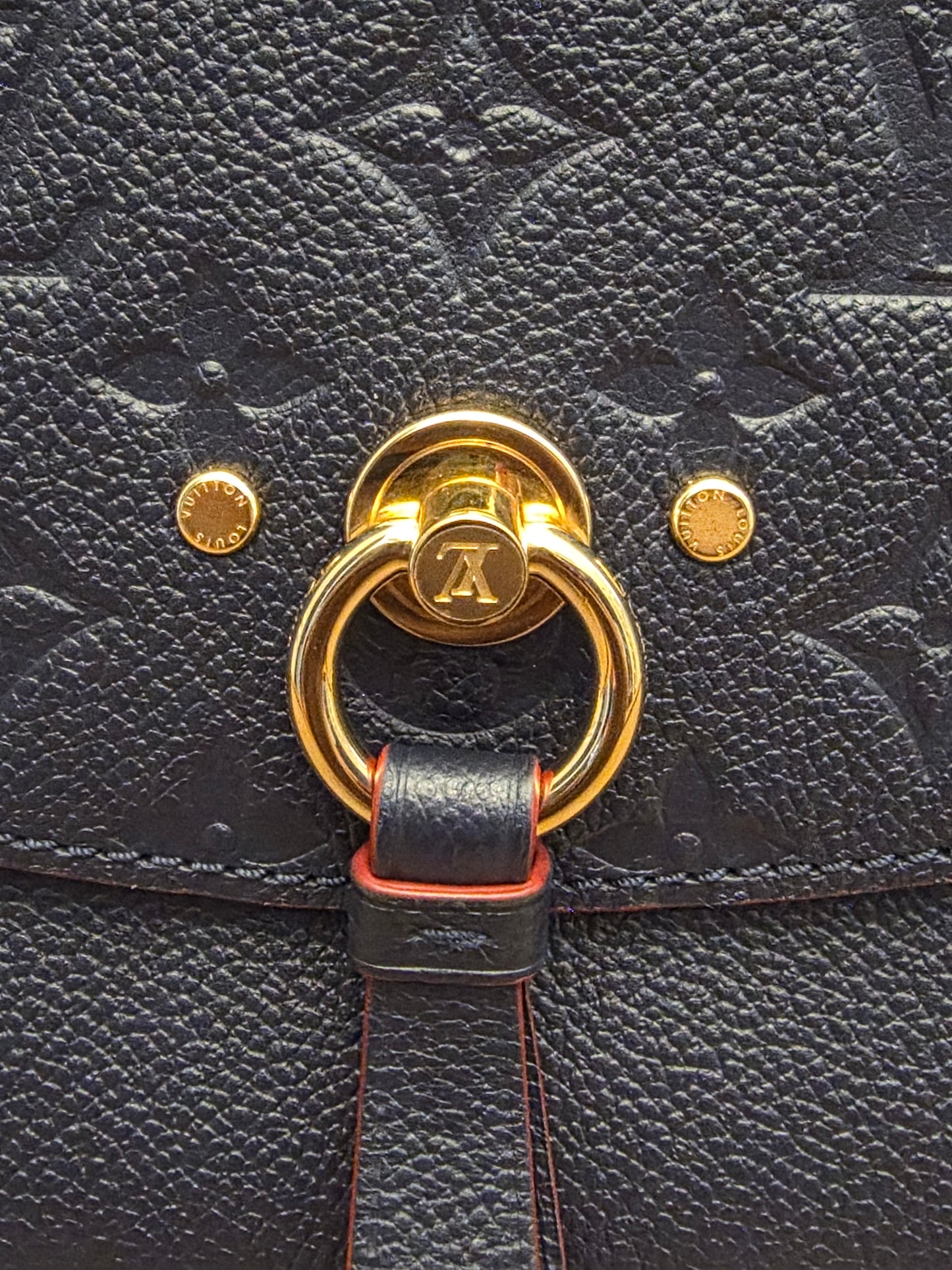 Louis Vuitton Blanche MM — Blue Monogram Empreinte Leather