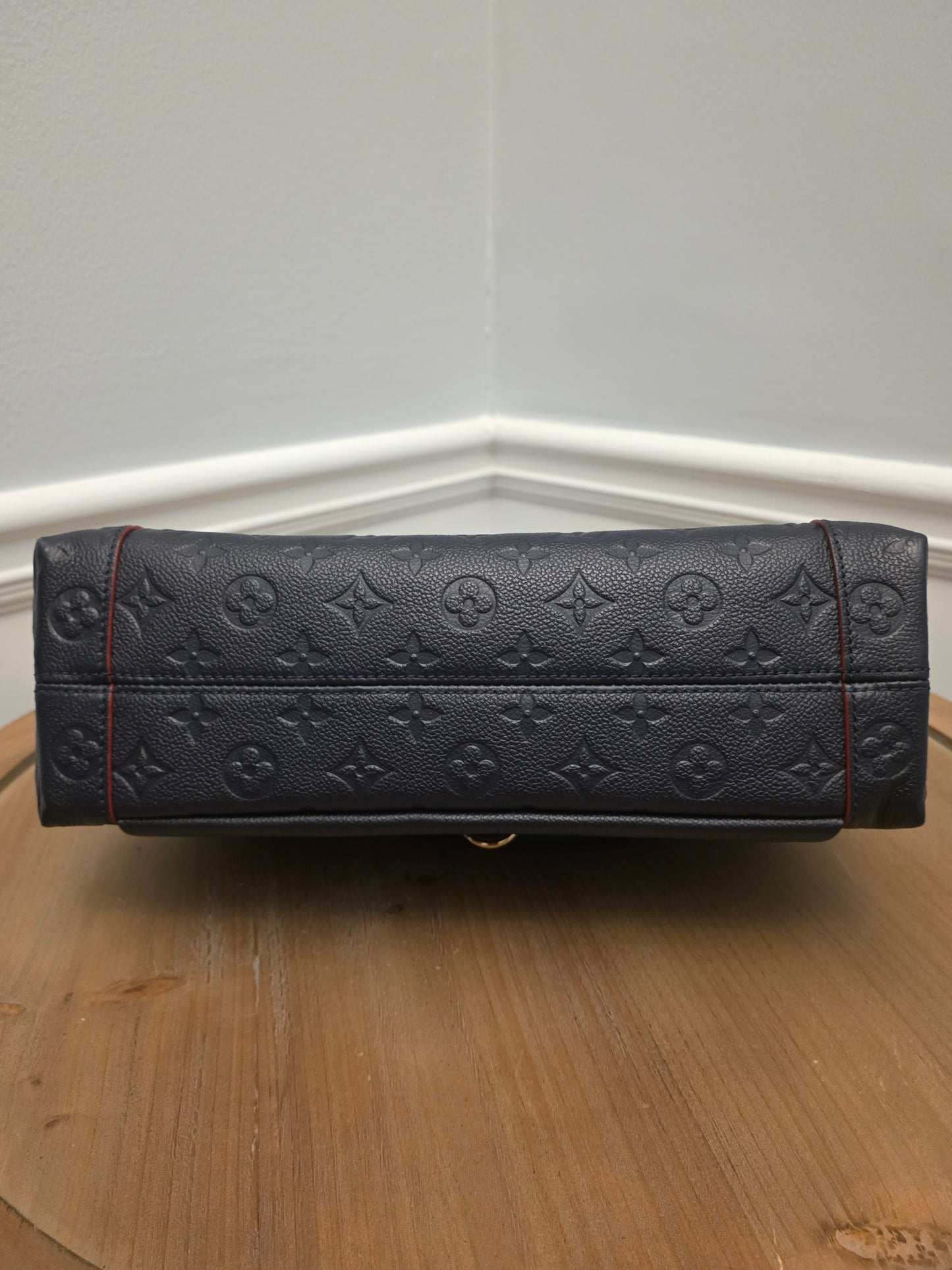 Louis Vuitton Blanche MM — Blue Monogram Empreinte Leather