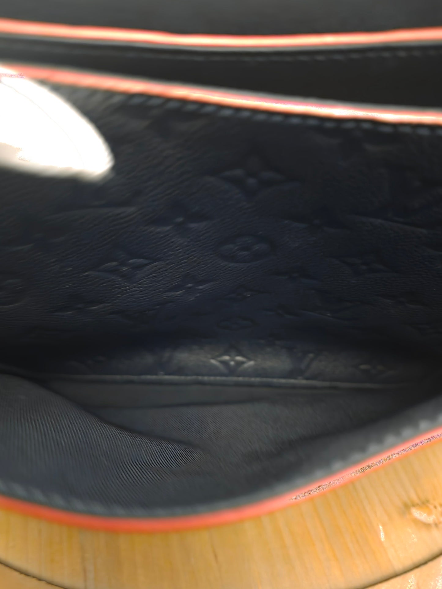Louis Vuitton Blanche MM — Blue Monogram Empreinte Leather