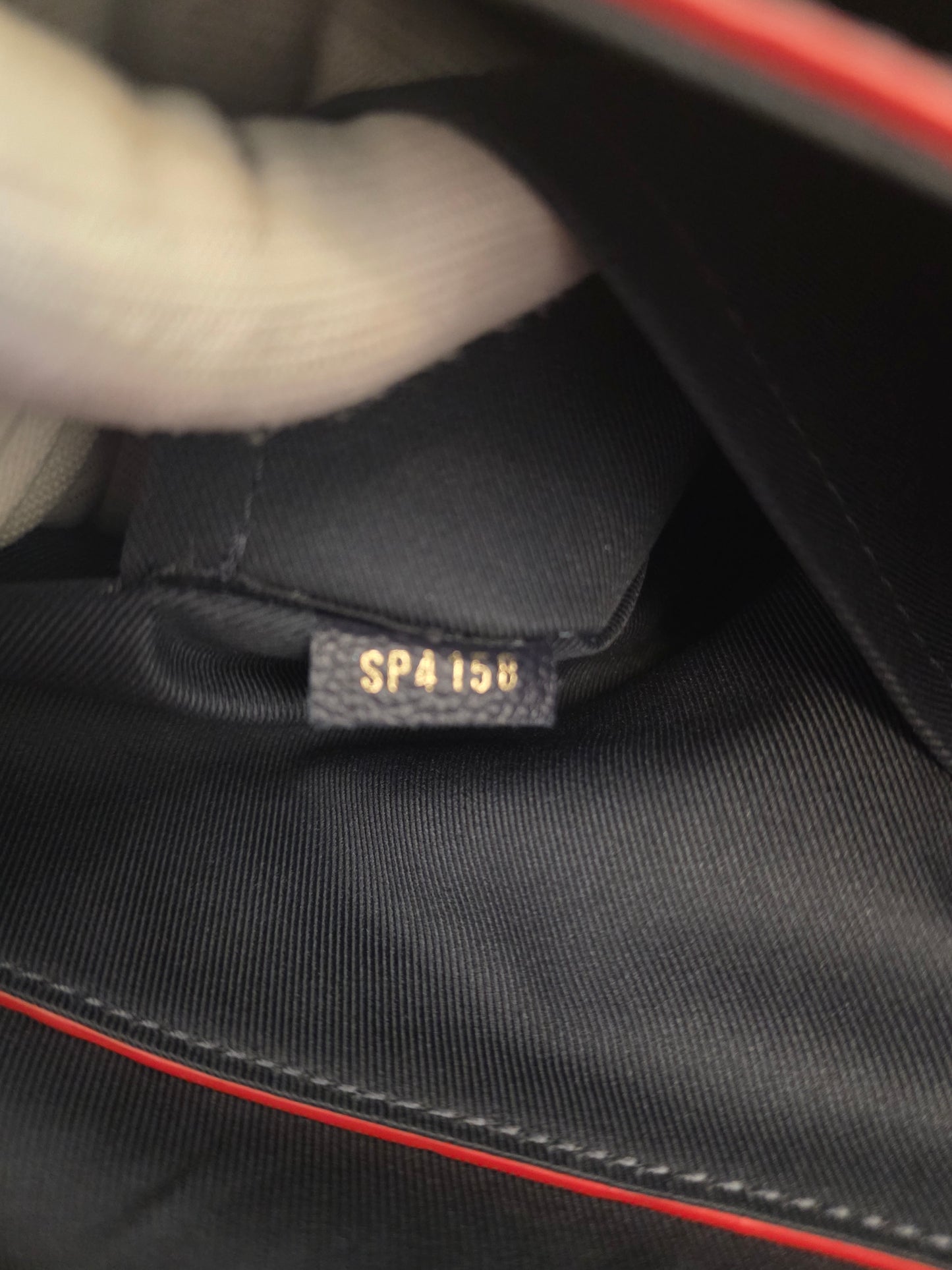 Louis Vuitton Blanche MM — Blue Monogram Empreinte Leather