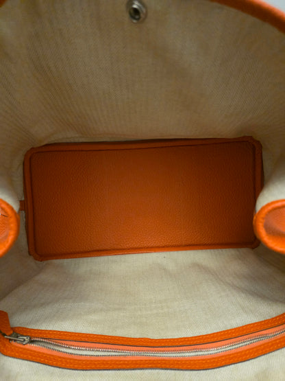 Hermès Garden Party 36 in Orange Negonda — Quiet Luxury Icon
