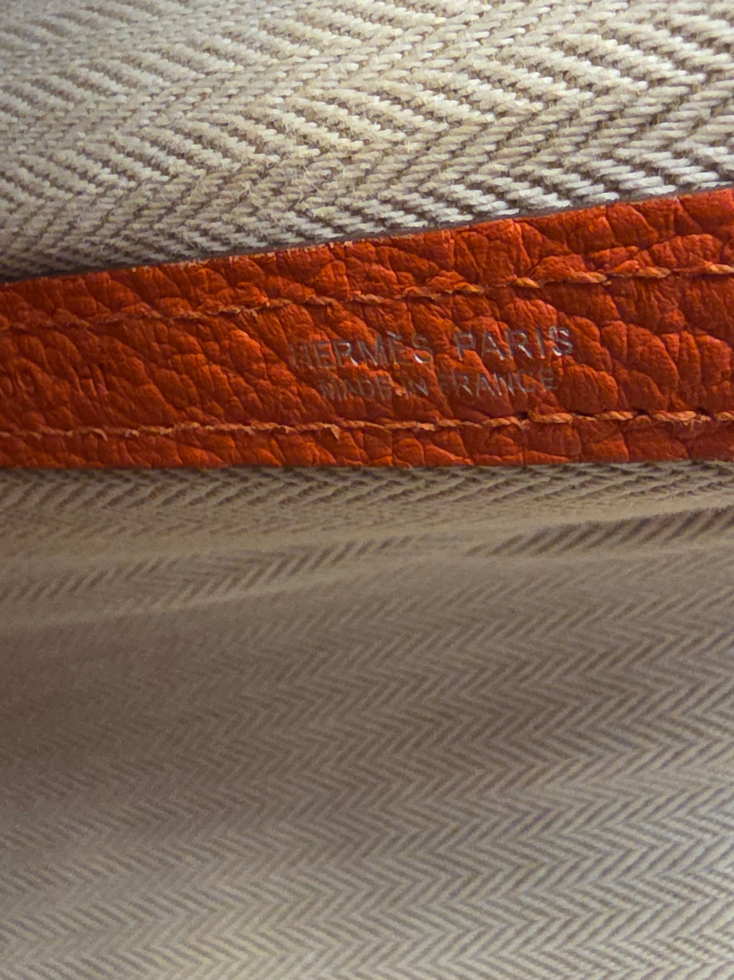 Hermès Garden Party 36 in Orange Negonda — Quiet Luxury Icon