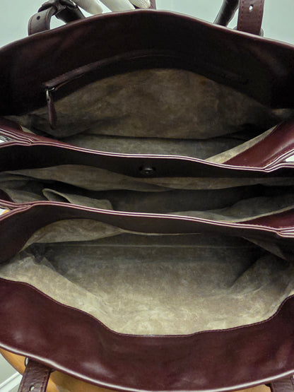 Bottega Veneta Large Roma Intrecciato Tote | Espresso Brown)