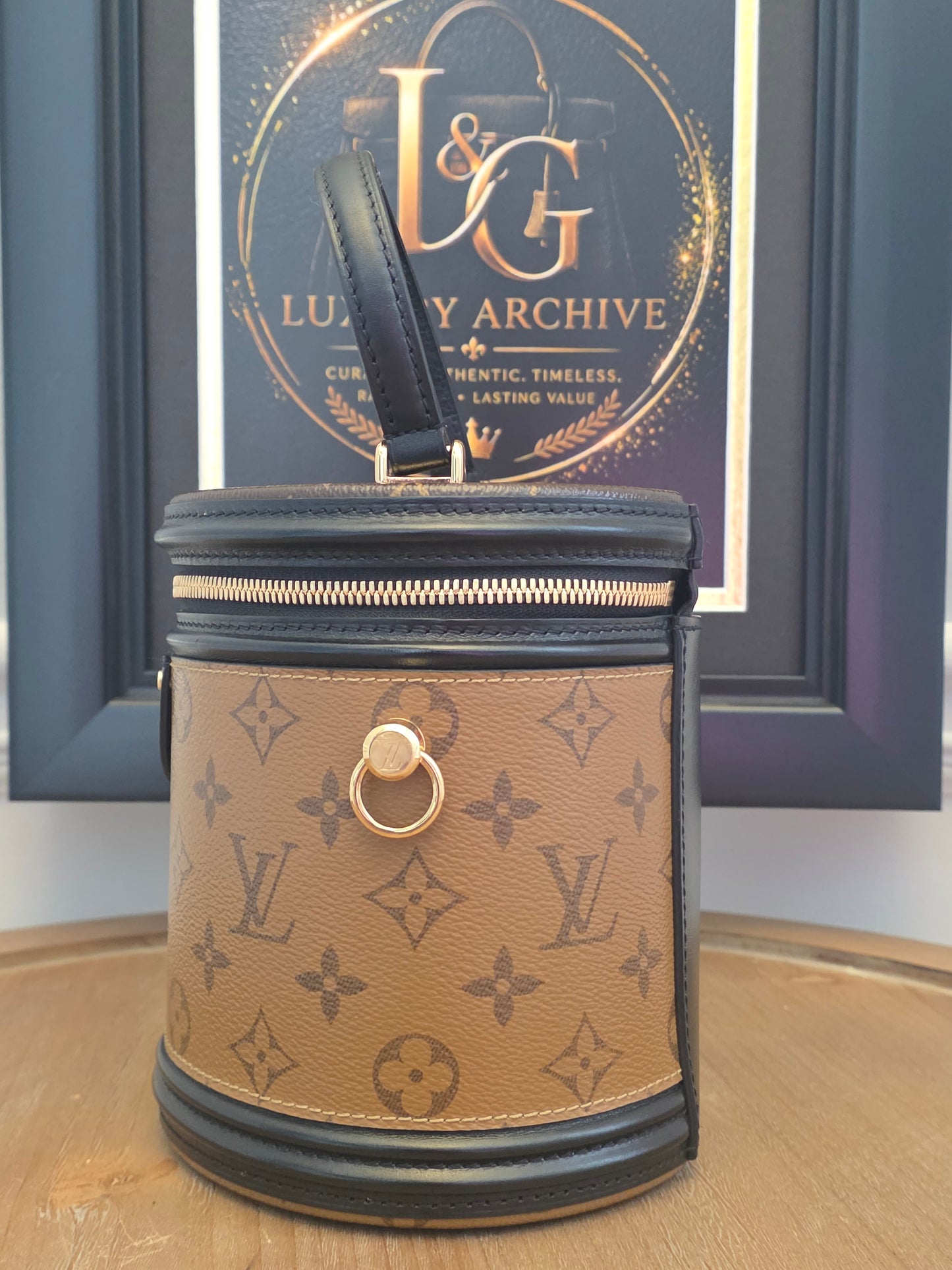 Louis Vuitton Reverse Monogram Cannes Vanity Bag