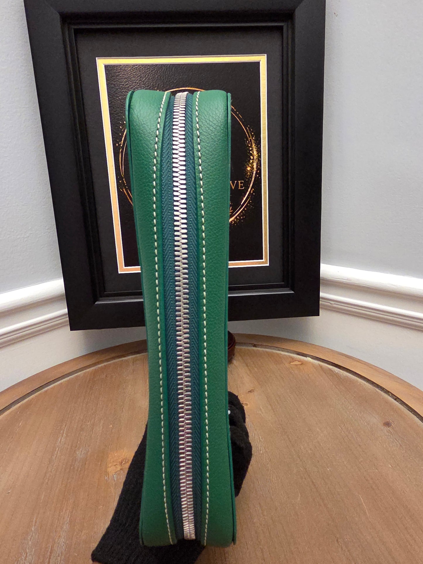 GOYARD GREEN LAPTOP / COMPUTER CASE