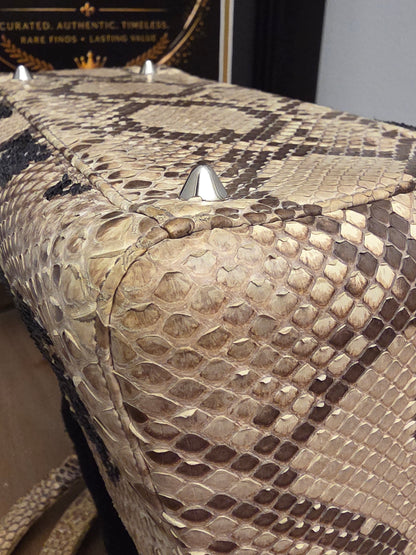 Christian Dior Limited Edition Python Sequin Lady Dior