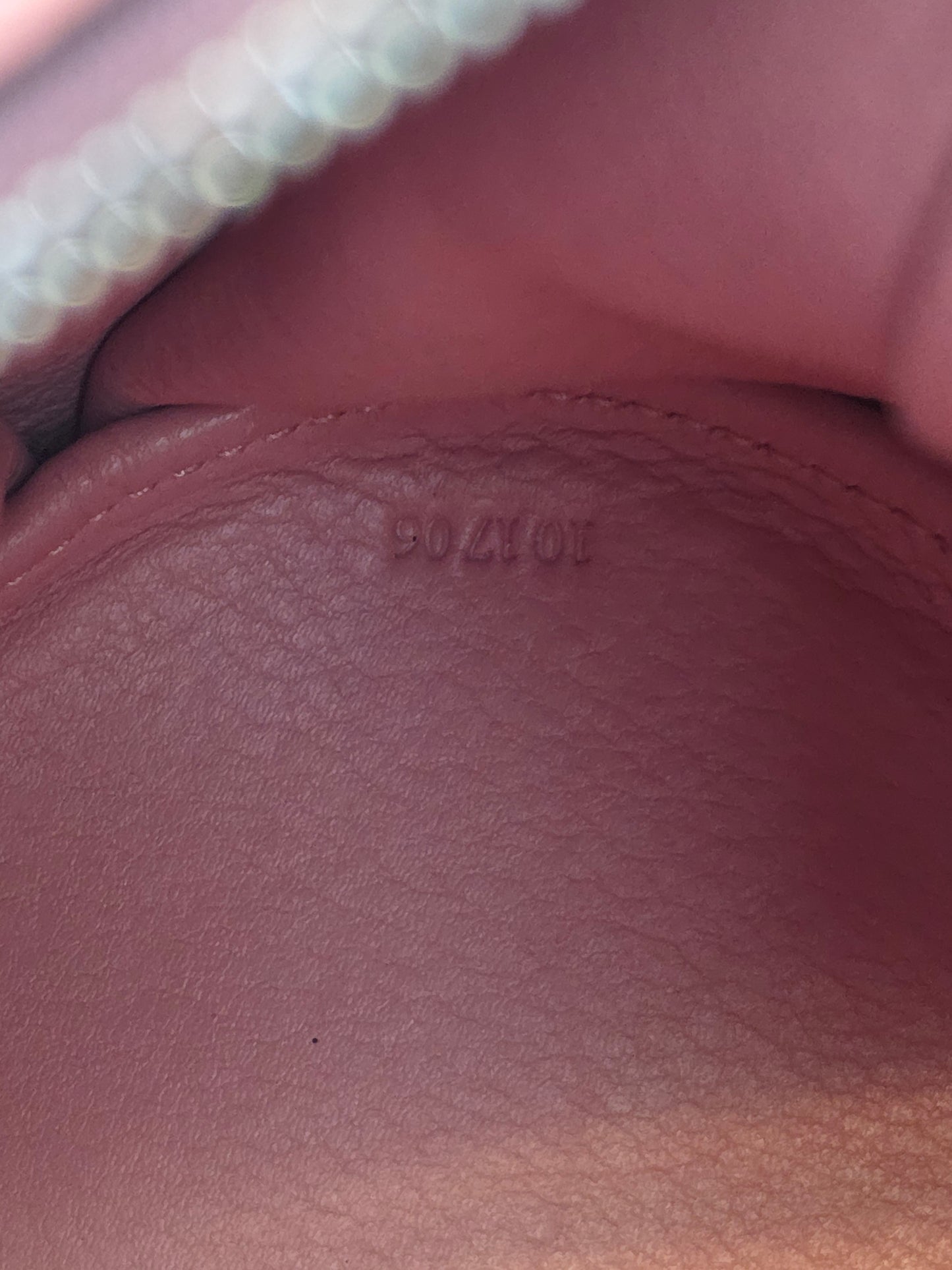 Loewe Elephant Mini Bag – Pink Leather Crossbody