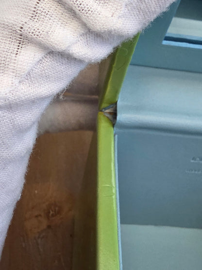 Louis Vuitton Vernis Boîte Flacon Vanity Case in Lime Green & Baby Blue