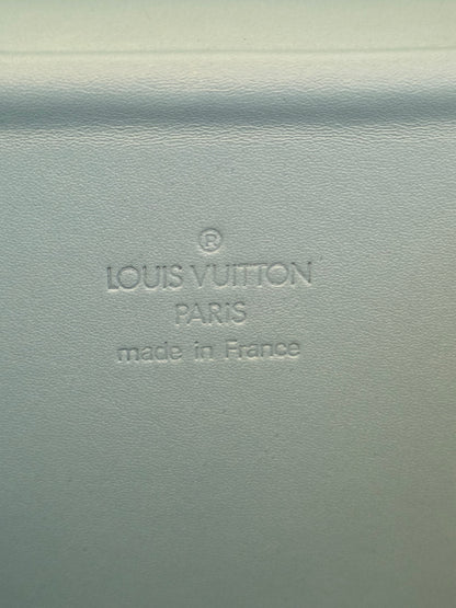 Louis Vuitton Vernis Boîte Flacon Vanity Case in Lime Green & Baby Blue