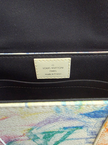 Louis Vuitton x Virgil Abloh Monogram Watercolor Soft Trunk Shoulder Bag