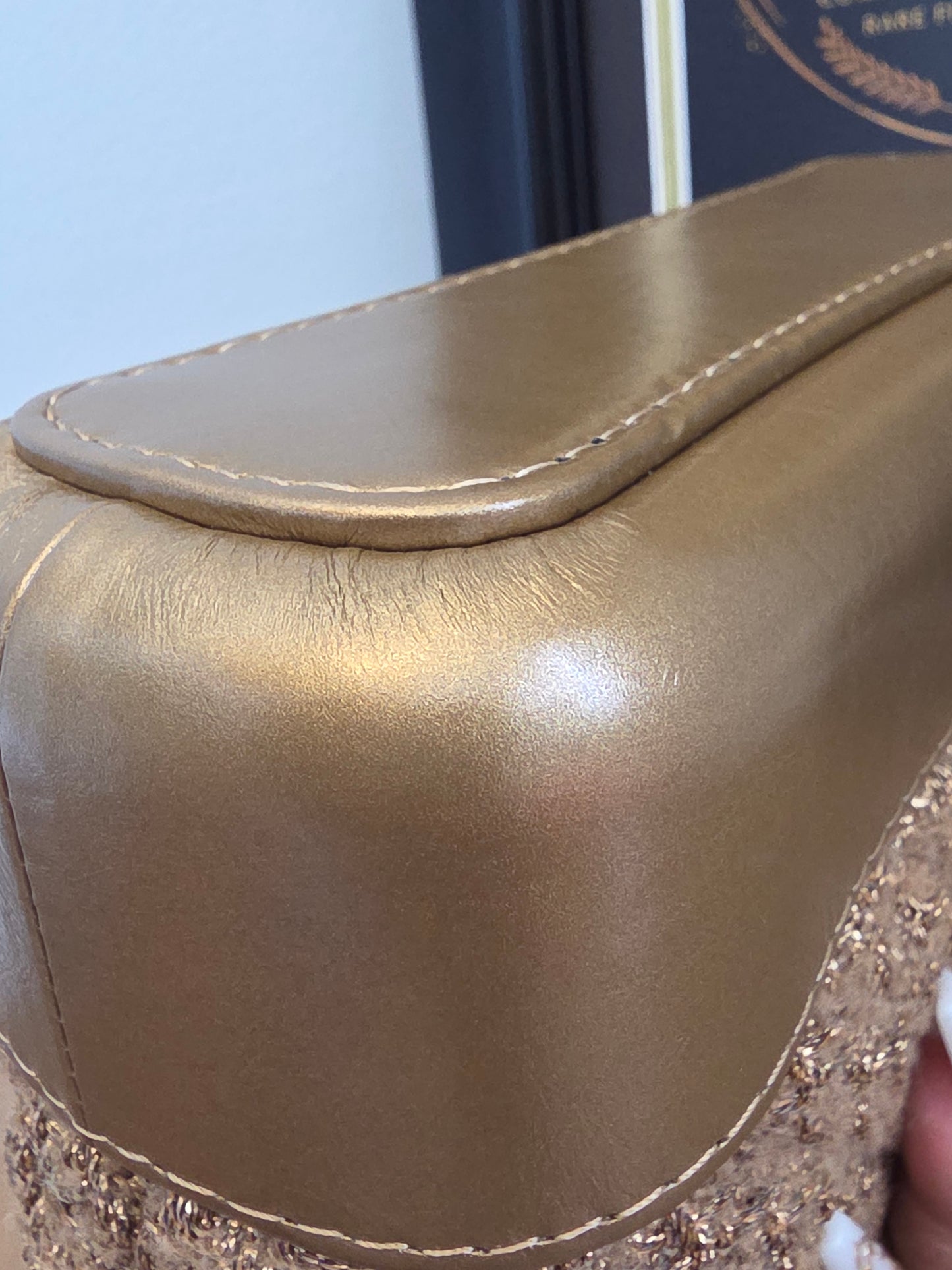 The Champagne Tweed Collection: Chanel CC Charm Shoulder Bag