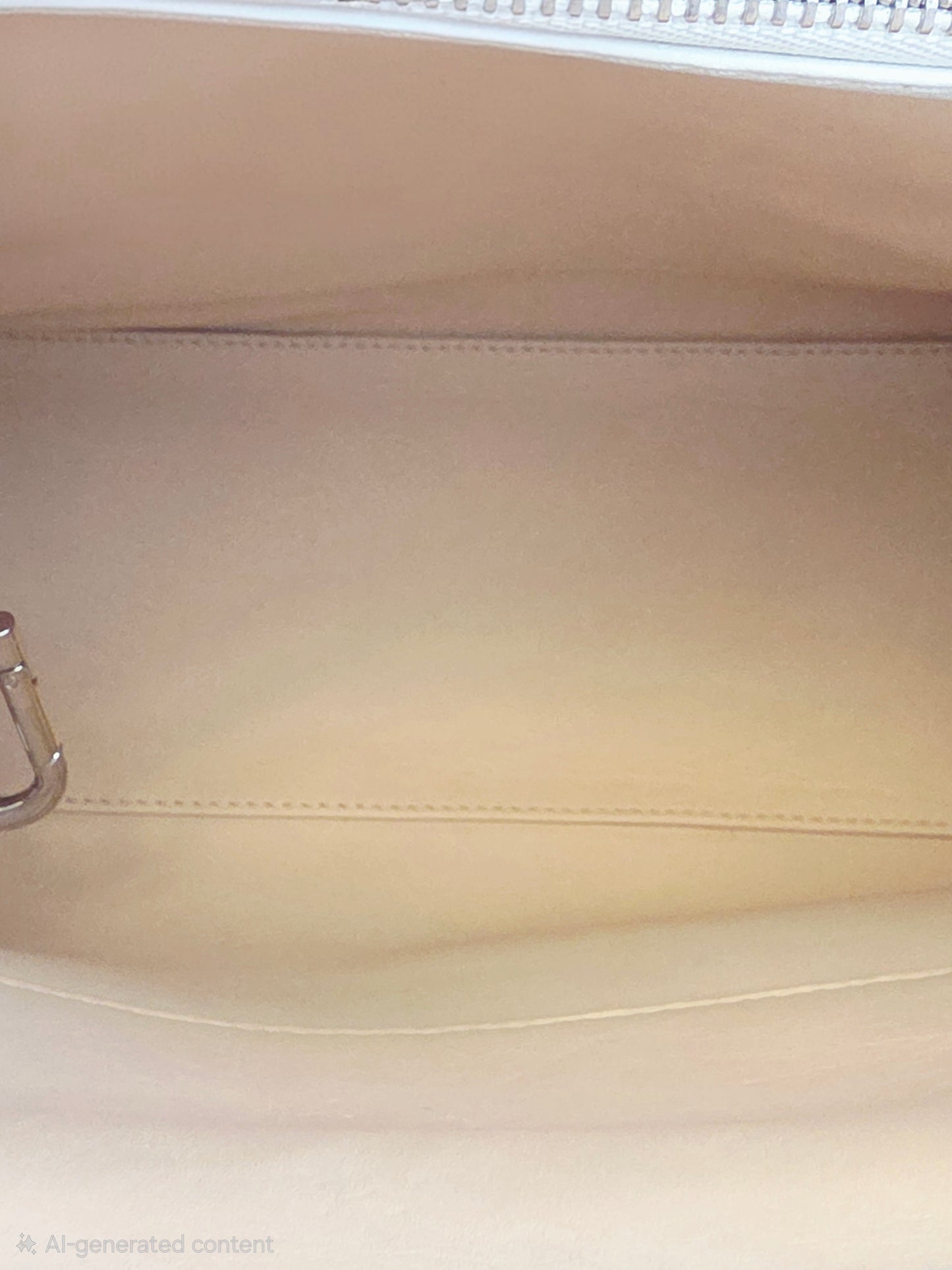 Delvaux Tempête White Calfskin Top Handle Bag