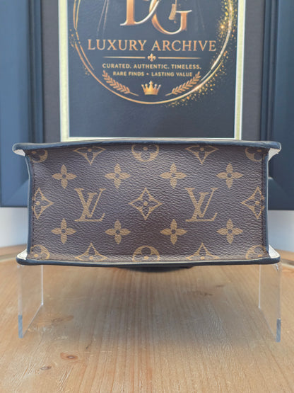 Authentic Louis Vuitton Spring Street Black Vernis White Epi Leather Crossbody Top Handle Bag