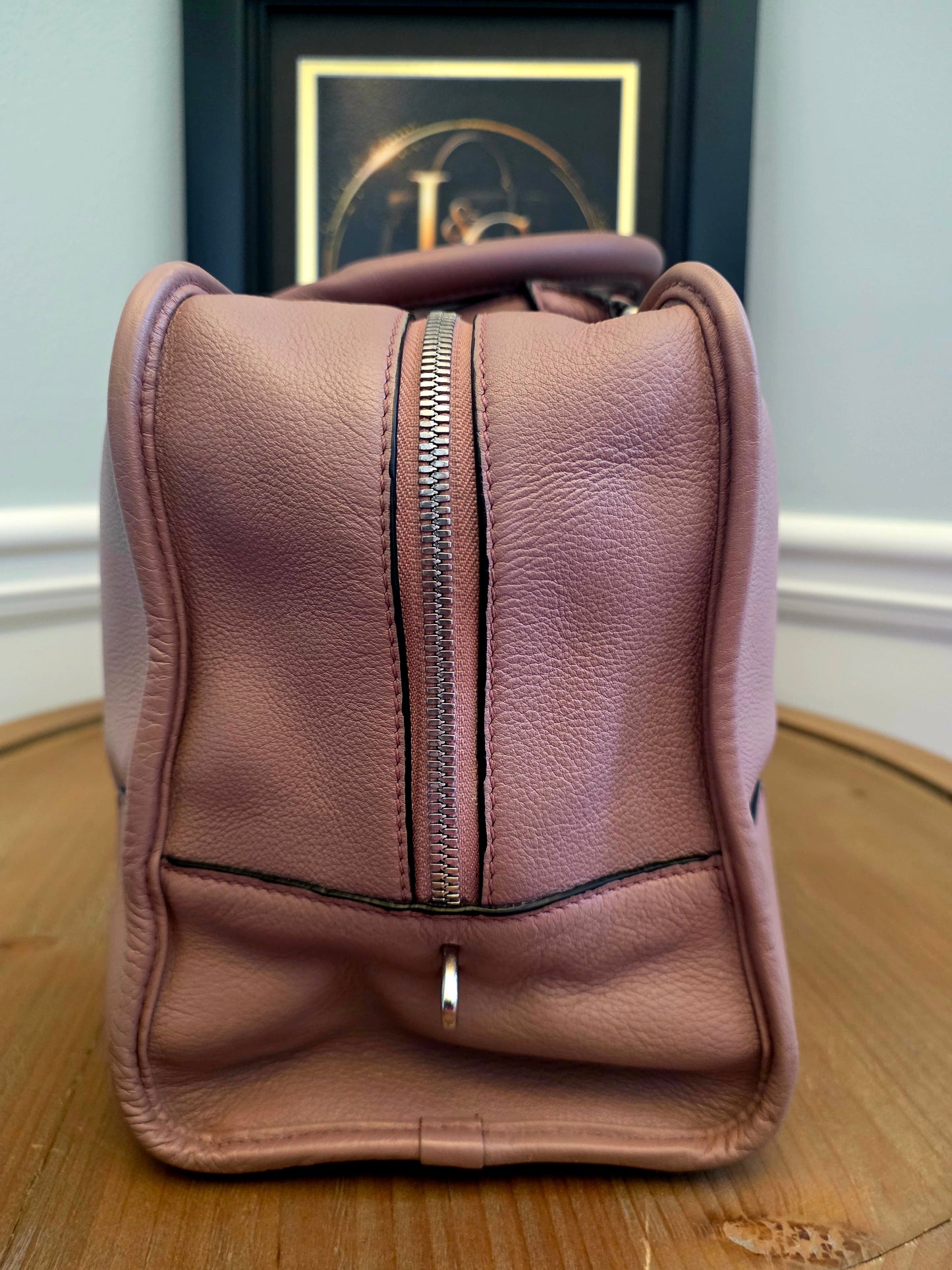Loewe Amazona 28 Pink Leather Satchel Bag | Pre-Owned Designer Handbag | IG Luxury Archive