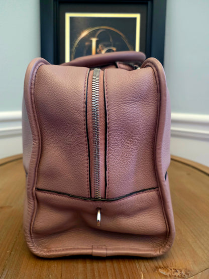 Loewe Amazona 28 Pink Leather Satchel Bag | Pre-Owned Designer Handbag | IG Luxury Archive