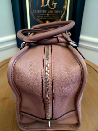 Loewe Amazona 28 Pink Leather Satchel Bag | Pre-Owned Designer Handbag | IG Luxury Archive