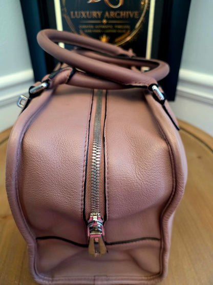 Loewe Amazona 28 Pink Leather Satchel Bag | Pre-Owned Designer Handbag | IG Luxury Archive