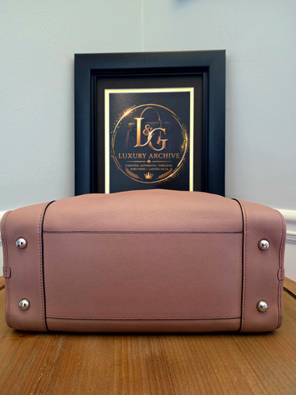 Loewe Amazona 28 Pink Leather Satchel Bag | Pre-Owned Designer Handbag | IG Luxury Archive