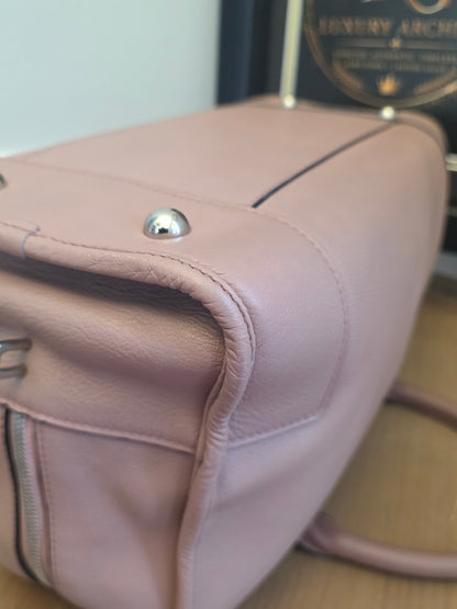 Loewe Amazona 28 Pink Leather Satchel Bag | Pre-Owned Designer Handbag | IG Luxury Archive