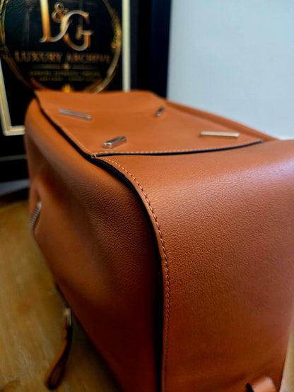 Loewe Hammock Medium Tan Leather Shoulder Bag with Strap | Authentic Pre-Owned Luxury Bag