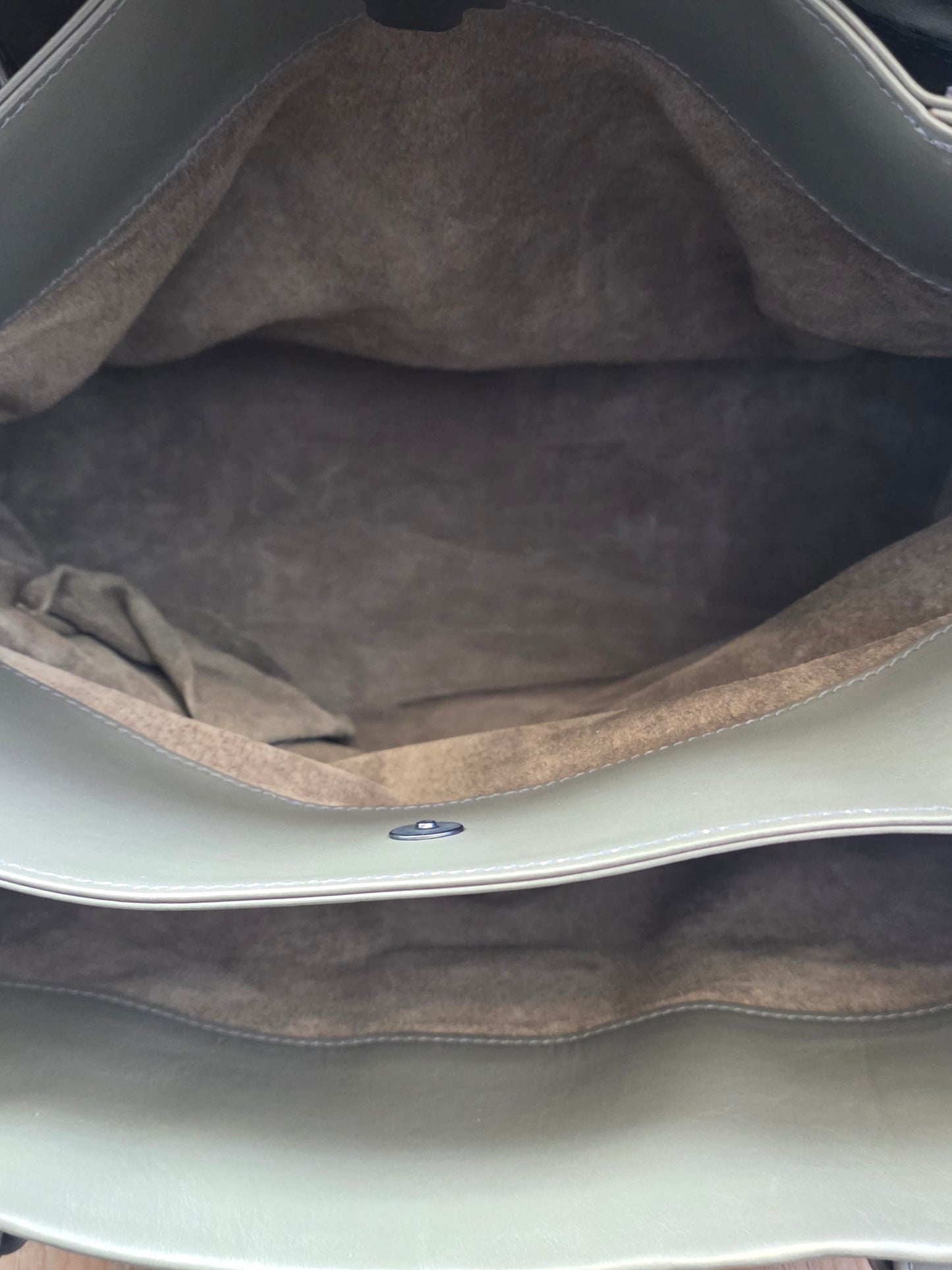 Authentic Bottega Veneta Large Roma Intrecciato Ricamo Tote | Olive Green & Plum Embroidery | Rare Limited Design | Made in Italy