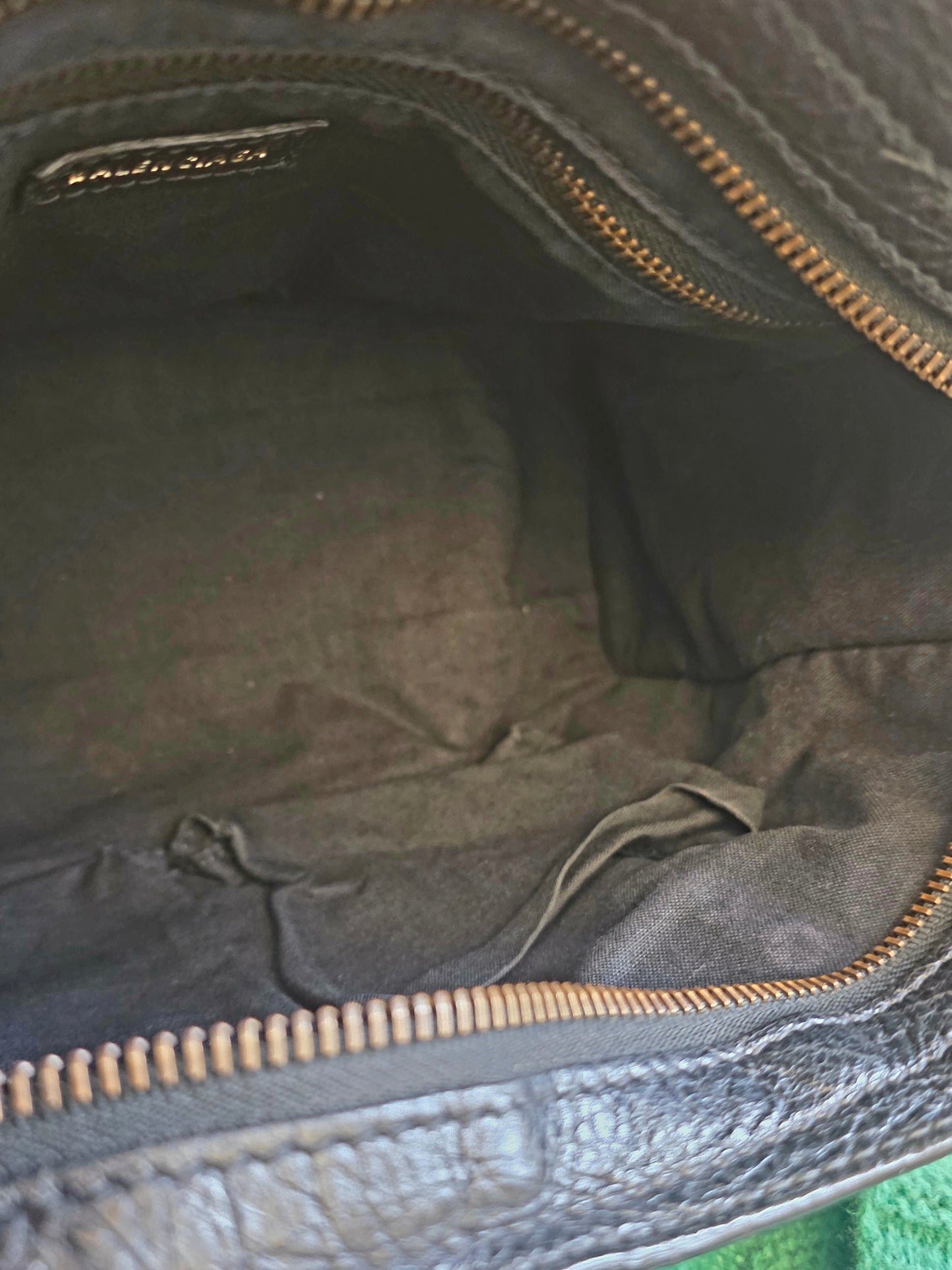 Balenciaga City Graffiti Bag Black Multicolor Leather | Classic Motorcycle Satchel