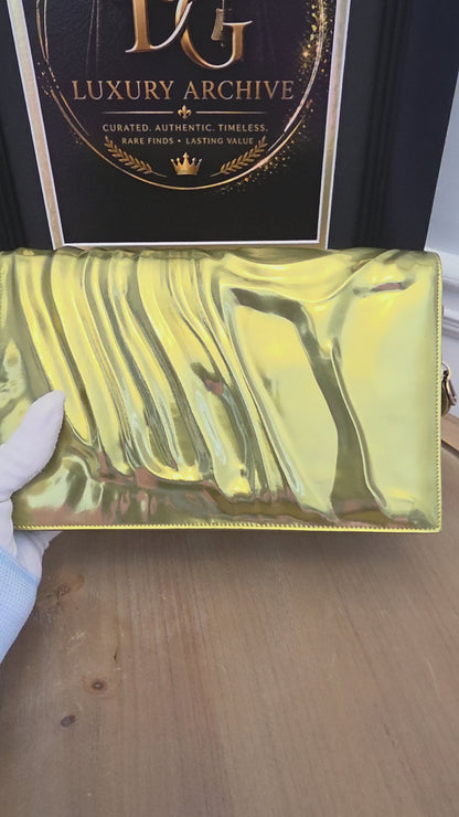 Christian Dior x Jason Martin Limited Edition Gold Clutch ✨