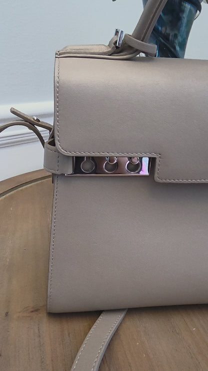 Delvaux Tempête MM in Taupe | Quiet Luxury at Its Finest